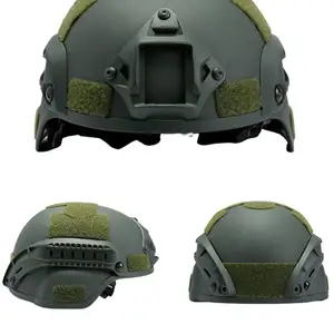 Yuda Factory Mich 2000 Tactical Cabeça Proteção Capacete Uhmwpe/aramid/kevla Combate Capacete