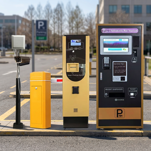 Sistema de Acceso Inteligente a Estacionamientos COMA Personalizado, Barrera ANPR y Kiosco de Pago Automático para Uso en Plazas Comerciales - Product Image 1
