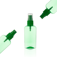 Vente flash - Contenant cosmétique 60 ml - Flacon pulvérisateur de parfum en plastique vert transparent
