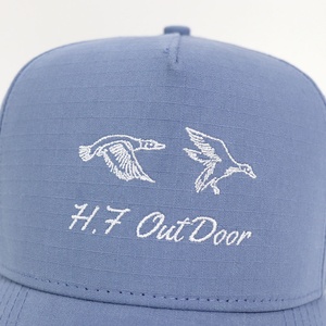 Logo con ricamo personalizzato a basso MOQ Ripstop in cotone con perline vela OEM/<span class=keywords><strong>DEM</strong></span> caccia all'aperto pesca con 5 pannelli cappellino da Baseball - Product Image 6