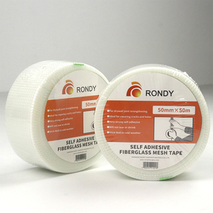 Ruban adhésif en <span class=keywords><strong>fibre</strong></span> <span class=keywords><strong>de</strong></span> <span class=keywords><strong>verre</strong></span> résistant à l'humidité, anti-fissures, pour joints <span class=keywords><strong>de</strong></span> cloisons sèches, pour la rénovation des murs <span class=keywords><strong>de</strong></span> la salle <span class=keywords><strong>de</strong></span> bain et <span class=keywords><strong>de</strong></span> la cuisine - Product Image 1