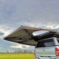 Accessoires de camping-car 4x4 tout-terrain, auvent 270 degrés, tente 2m 2.5m, auvent latéral pour SUV avec parois
