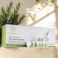 Ampoules de microneedling professionnelles VitalHair Peptide Exosome pour la croissance des cheveux, la réparation du cuir chevelu, le renforcement des follicules et la densification des cheveux