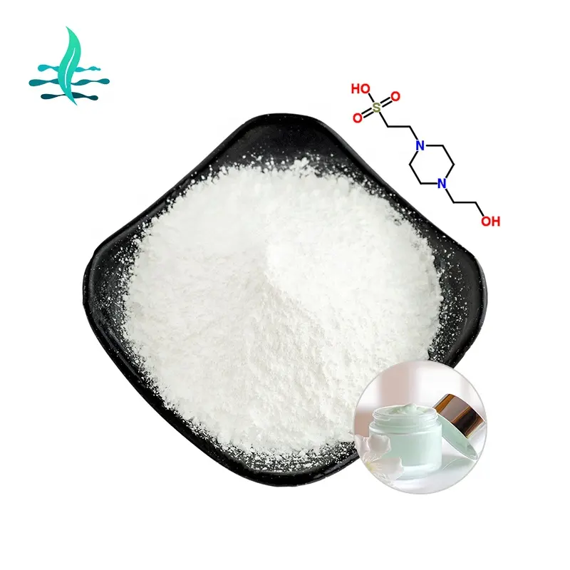 Ácido etanesulfonico en polvo, HEPES 2-[4-(2-hidroxietil) piperazin-1-yl], 99.8%