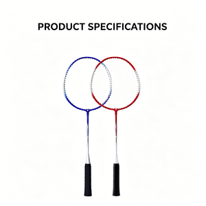 Raquette de badminton en graphite intégral légère 4U pour les joueurs de club, contrôle et performance - Product Image 6