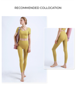 Next Generation Quần Áo Sang Trọng Cho Nữ Quần Áo Co Giãn Màu Nude Lưng Đẹp Áo Thể Thao Nữ Trang Phục Yoga - Product Image 3