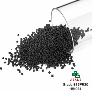 Granulés de nylon PA6 GF30 V0 sans halogène FR, faible corrosion au moulage, 30 % <span class=keywords><strong>GF</strong></span>, non rouge, pour pièces d'injection électriques - Product Image 2