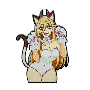 Pin de Solapa de Esmalte Duro Estilo Japonés con Figura de Acción Grande de Anime de Chicas Japonesas Hermosas y Sexys - Product Image 5