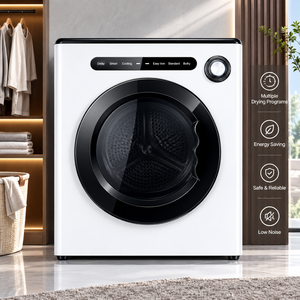 Séchoir à tambour intelligent entièrement automatique, compact pour la maison, idéal pour les dortoirs et le séchage des vêtements de bébé - Product Image 1