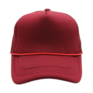 Gorra Trucker Personalizada con Logotipo, Espuma de Poliéster en la Parte Delantera, Malla en la Parte Trasera, con Correa Ajustable y Cuerda Trenzada Pequeñ<span class=keywords><strong>a</strong></span> - Product Image 6