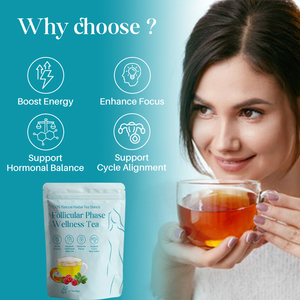 Nhãn hiệu riêng Hữu Cơ Thảo Dược nang giai đoạn trà hormone cân bằng trà pcos phụ nữ khả năng sinh sản trà với Red <span class=keywords><strong>Raspberry</strong></span> <span class=keywords><strong>Leaf</strong></span> - Product Image 6