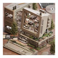 Bâtiments résidentiels personnalisés personnalisés Maisons imprimées en 3D Petits modèles architecturaux Simulation de modèles immobiliers
