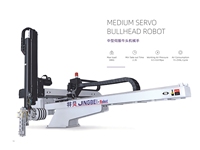 Bras robotisé Jingbei haute performance à tête de taureau, déplacement horizontal 1900 mm, déplacement vertical 1300 mm, type ouvert en acier, 2,55 kVA
