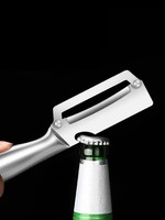 Éplucheur multifonctionnel 2 en 1 avec ouvre-bouteille de vin, outil manuel pour la maison, couteau à éplucher pour la cuisine