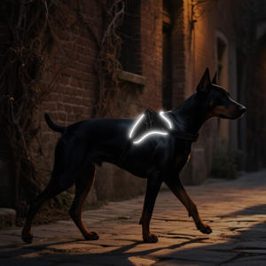 USB-C semplice imbracatura in fibra di cane in poliestere Pet con motivo animale di Halloween - Product Image 3