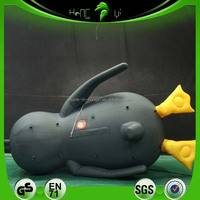 Ballon gonflable publicitaire personnalisé en forme de pingouin mignon, modèle gonflable durable pour la publicité, jouet pour la piscine et la décoration de fêtes