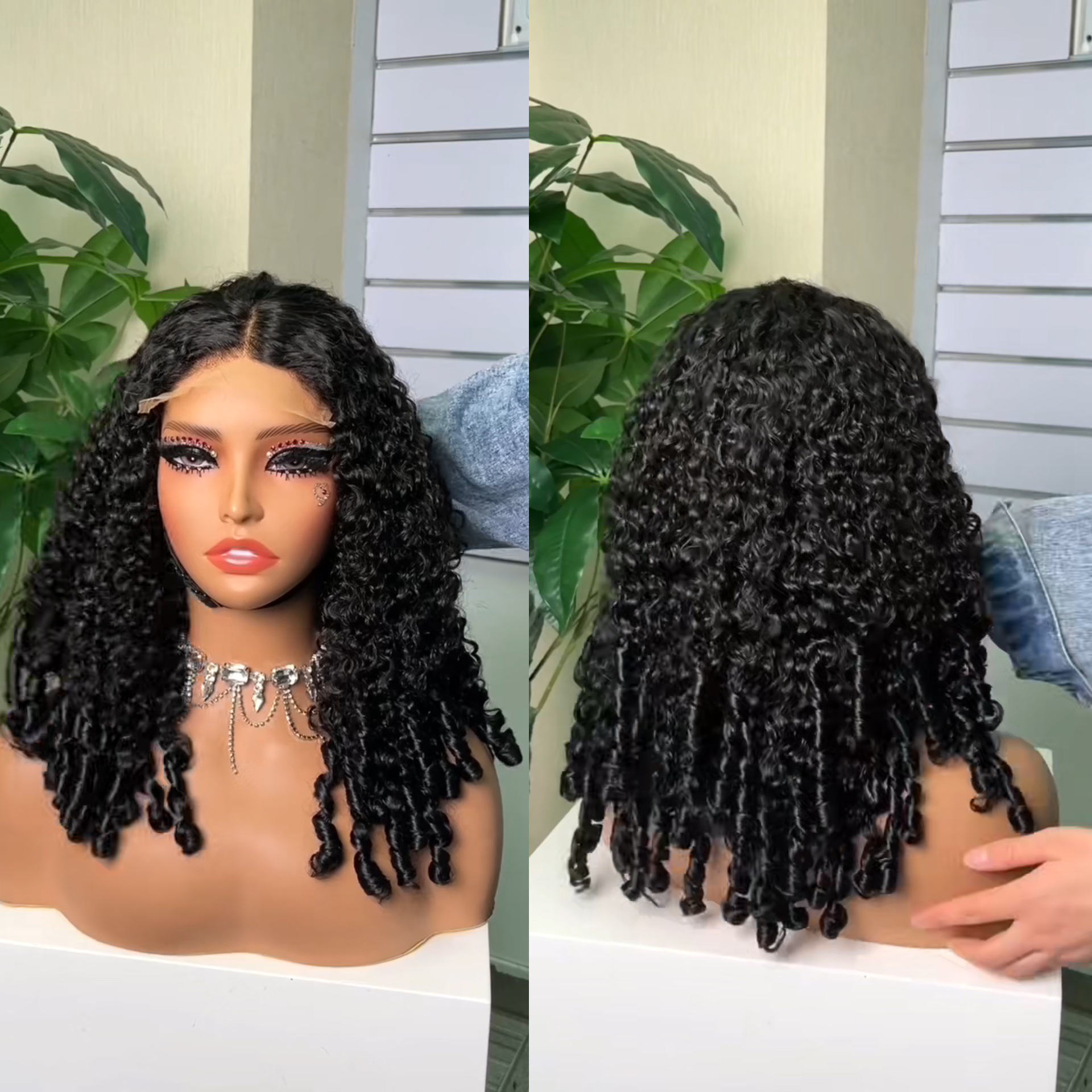 Perruque couleur naturelle