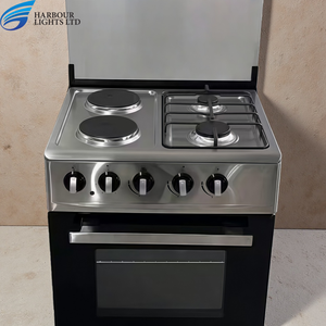 Cucina Multifunzione 2 <span class=keywords><strong>Gas</strong></span> 2 Elettrico + <span class=keywords><strong>Forno</strong></span> Elettrico, <span class=keywords><strong>Macchina</strong></span> da Cucina Tutto-in-Uno, Piano Cottura a <span class=keywords><strong>Gas</strong></span> Indipendente <span class=keywords><strong>con</strong></span> <span class=keywords><strong>Forno</strong></span> Grill - Product Image 1