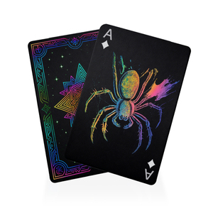 Cartes à jouer personnalisées au <span class=keywords><strong>laser</strong></span>, fabricant OEM, impression personnalisée de cartes à partir de votre design, emballage en boîte en papier en PVC - Product Image 1