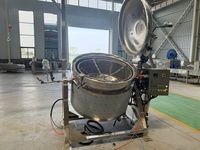 Cuisinière à vapeur industrielle électrique et à gaz, autocuiseur à vapeur pour la transformation alimentaire (poulet, bœuf, légumes)