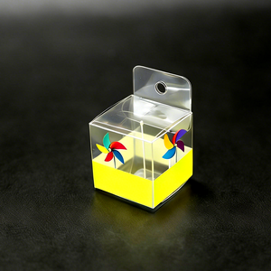 Boîte en plastique PET personnalisée transparente et visible pour moulin à vent jouet, recyclable et attirant l'attention des enfants <span class=keywords><strong>au</strong></span> <span class=keywords><strong>premier</strong></span> coup d'œil - Product Image 1