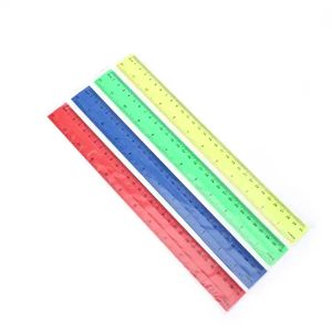 ไม้บรรทัดพลาสติกพีวีซีแบบนิ่มมีความยืดหยุ่นสีใส - Product Image 6