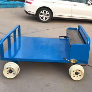Chariot électrique pour serre agricole, capacité de charge 1 tonne, télécommande, chariot de manutention de matériaux - Product Image 1