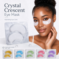 Hydrogel oogpatches met aangepaste kleur, 6g, kristalvochtinbrengende oogmasker, oogpads voor dagelijkse onderoogverzorging