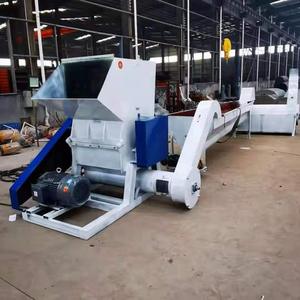 Trituradora de extrusión de Motor eléctrico, máquinas trituradoras de plástico grande, máquina trituradora de residuos de plástico PE PET PVC HDPE para reciclaje - Product Image 3