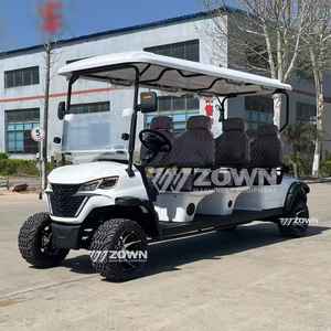 Elegante Carro Utilitario Blanco de 6 Plazas con Batería de Litio de Largo Alcance para Transporte de Invitados en Mansões, Campamentos y Parques - Product Image 4