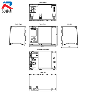 ซีพียู 6ES7517-3HP00-0AB0 ของแท้ใหม่เอี่ยม 1517H-3 PN โมดูล PLC SIMATIC S7-1500 หน่วยประมวลผลกลาง 6es7517-3hp00-0ab0 - Product Image 2