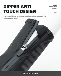 YKYWBIKE Couvre-chaussures de cyclisme imperméables réfléchissants coupe-vent pour <span class=keywords><strong>VTT</strong></span> et vélo de route, isolants et protecteurs - Product Image 5