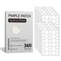 Patch d'acné PE d'huile essentielle hydrocolloïde transparente directe d'usine isolation faciale organique personnalisée pour les patchs de bouton d'acné