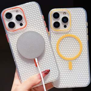 Custodia Trasparente Opaca in TPU con Ricarica Wireless Magnetica per <span class=keywords><strong>iPhone</strong></span> da <span class=keywords><strong>11</strong></span> a 16 <span class=keywords><strong>Pro</strong></span> Max - Product Image 3