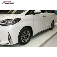 Kit carrosserie pour Toyota Alphard Vellfire 2015 2016 2017 2018 2019 2020 2021 2022 à Lexus LM Style pare-chocs