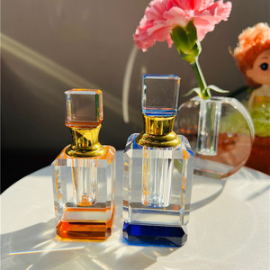 Elegantes Frascos <span class=keywords><strong>de</strong></span> Perfume, Botellas <span class=keywords><strong>de</strong></span> Vidrio <span class=keywords><strong>de</strong></span> Cristal Cuadradas <span class=keywords><strong>de</strong></span> Lujo para Aceite <span class=keywords><strong>de</strong></span> Perfume Attar, 3, 6, 12 ml - Product Image 5