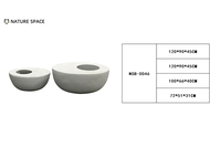 Grand pot de fleurs en fibre de verre de style européen rétro, décoration de jardin et de maison, écologique, durable, couleur personnalisée, emballage en carton