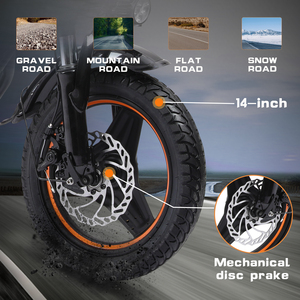 Scooter con Llantas de 14 Pulgadas, Capacidad de Carga de 150 kg, 750 W, con Asiento, Scooter para Adultos H14 Freeboy - Product Image 6