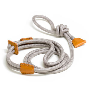 Yeni varış Pu deri köpek köpekler için koşum ve tasma zincir halat kayma demeti tasma seti çalışma Ray köpek koşum - Product Image 2