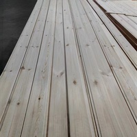Panneau mural en bois de pin au design moderne, panneau à lattes en bois cannelé