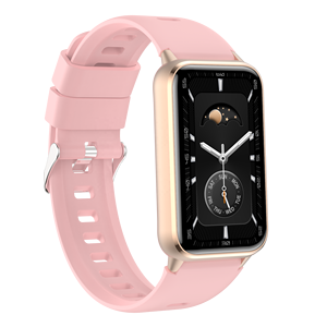 HK72 Nouvelle Arrivée 1.47 "AMOLED Smart Band Montre pour Femmes Lecteur de Musique Intelligent NFC BT Appel Commande Vocale Inteligente Reloj - Product Image 6