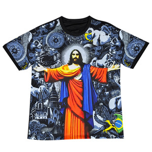 Maglie da Calcio Brasiliane di Alta Qualità 24-25, Tute da Allenamento in Sublimazione, Divise da Calcio per Uomo - Product Image 3