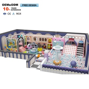 Equipo de Parque Infantil Comercial de Alta Calidad, Parque de Juegos Interior con Temática de Castillo Morado para Niños, para Parques de Diversiones y Escuelas - Product Image 4