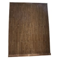 MCM Grand format, flexible, imitation bois de pin, moderne, éco-durable pour la décoration murale de bars à thème et d'écoles