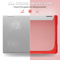 Aksesoris Laptop Berkualitas Tinggi Pelindung Casing Tipis Gaya 2in1 Pelindung Laptop Anti Benturan untuk HP ENVY X360 °   14" 2024