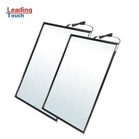 Frame Ir Touch 28 inci 40 inci 42 inci 43 inci 49 inci 55 inci 65 inci Infrared Ir Touch Frame 10 20 Titik Layar Sentuh Overlay Kit Android