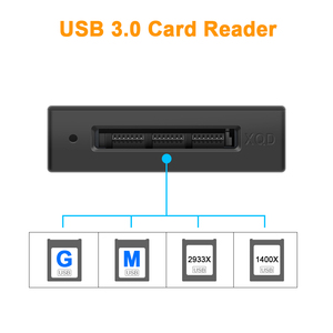 USB 3.0 Tout-en-1 <span class=keywords><strong>M</strong></span>émoire externe Lecteur de carte XQD Vitesse rapide pour <span class=keywords><strong>Sony</strong></span> G/<span class=keywords><strong>M</strong></span> Series Compatible avec tous les appareils de type a - Product Image 6