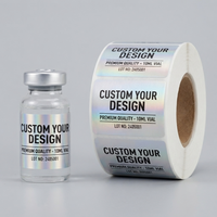 Autocollant personnalisé auto-adhésif, imprimez votre marque, étiquette de stylo pour peptides, pour imprimante à transfert thermique