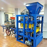 Machine à fabriquer des briques en ciment, machine à fabriquer des briques hexagonales, machine à fabriquer des briques de pavage, machine à fabriquer des briques en ciment avec moule de remplacement pratique