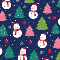 Papier d'emballage cadeau de Noël 80 g/m² de haute qualité, personnalisé en usine, feuille de papier d'emballage de luxe pour les fêtes - Vente chaude